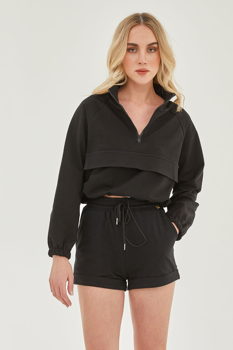 Picture of Cropped cargo sweatshirt