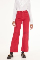 Picture of Wide leg jeans in colors