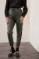 Picture of Cargo leather look pants