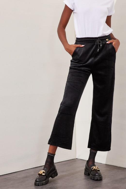 Εικόνα της Παντελόνι wide leg κοτλέ comfort