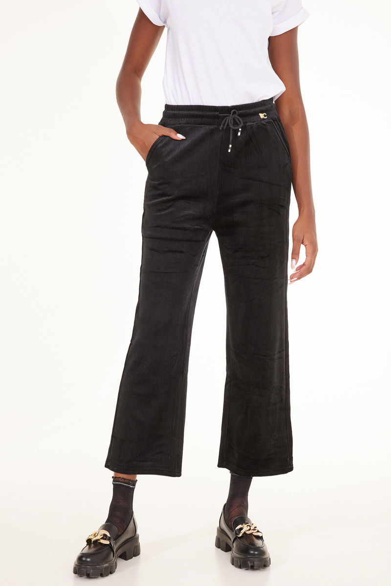 Εικόνα της Παντελόνι wide leg κοτλέ comfort