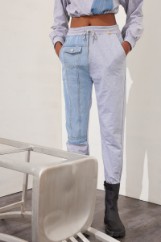 Εικόνα της Παντελόνι βαμβακερό patchwork design