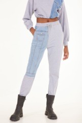 Εικόνα της Παντελόνι βαμβακερό patchwork design