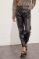 Picture of Faux leather high rise pants