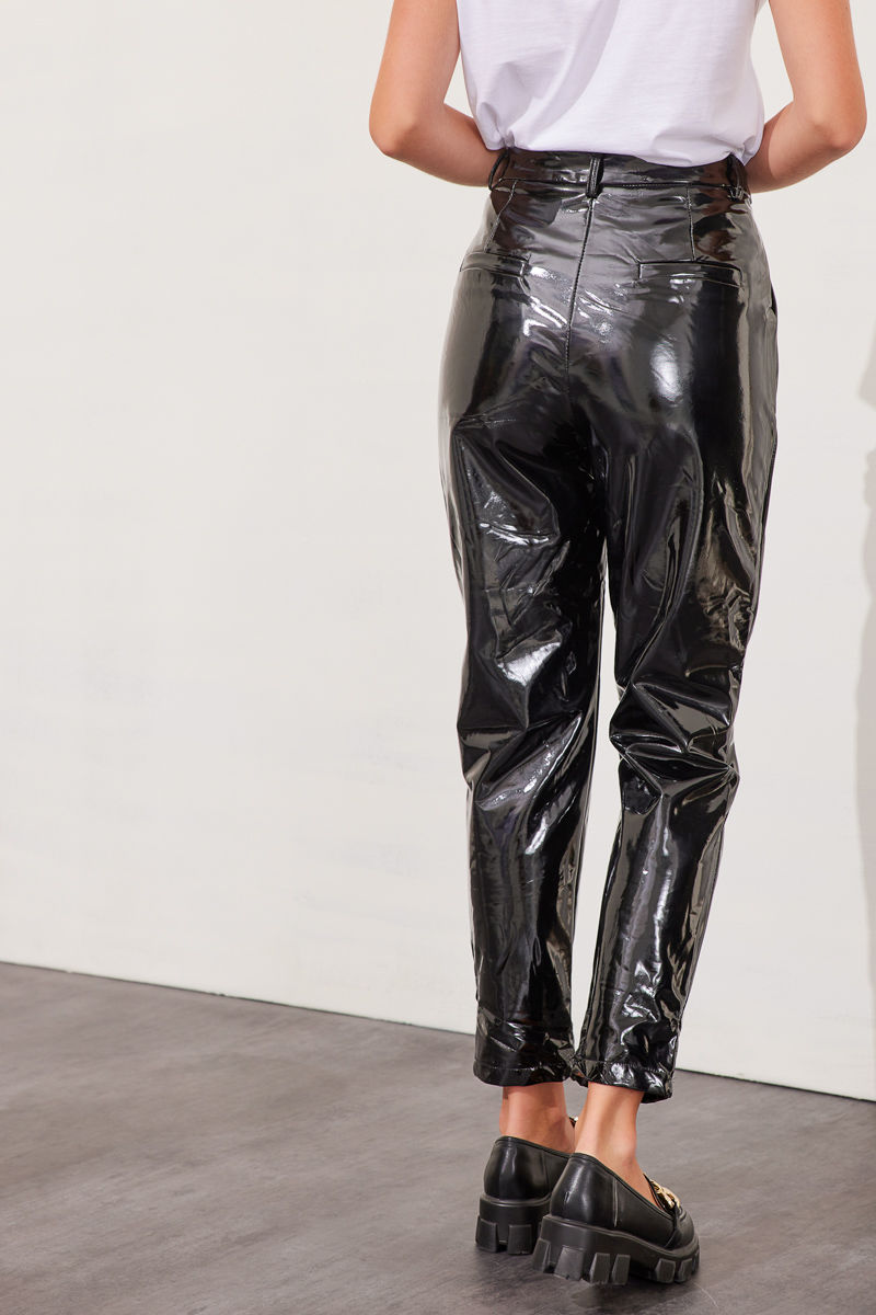 Picture of Vinyl glossy pants