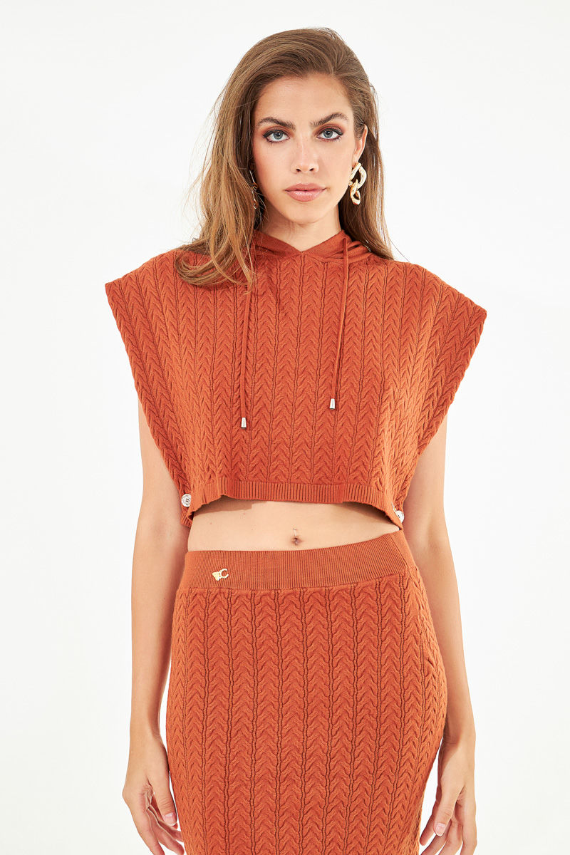Picture of Knitted crop top