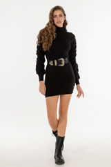 Picture of Mini high neck dress