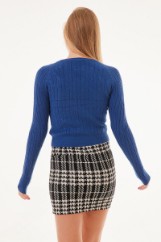 Picture of Knit sweater with golden buttons