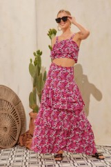 Picture of Crop top mexican set