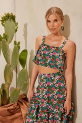 Picture of Crop top mexican set