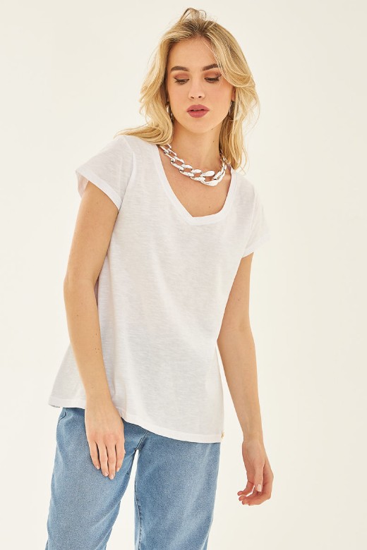 Picture of T-shirt V neck