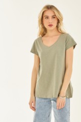 Picture of T-shirt V neck