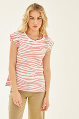 Εικόνα της T-shirt zebra με βάτες