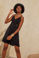 Εικόνα της Φόρεμα mini κρουαζέ λεπτομέρεια δαντέλας