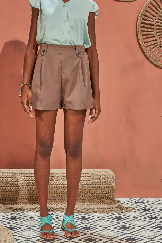 Picture of Highwaisted safari shorts