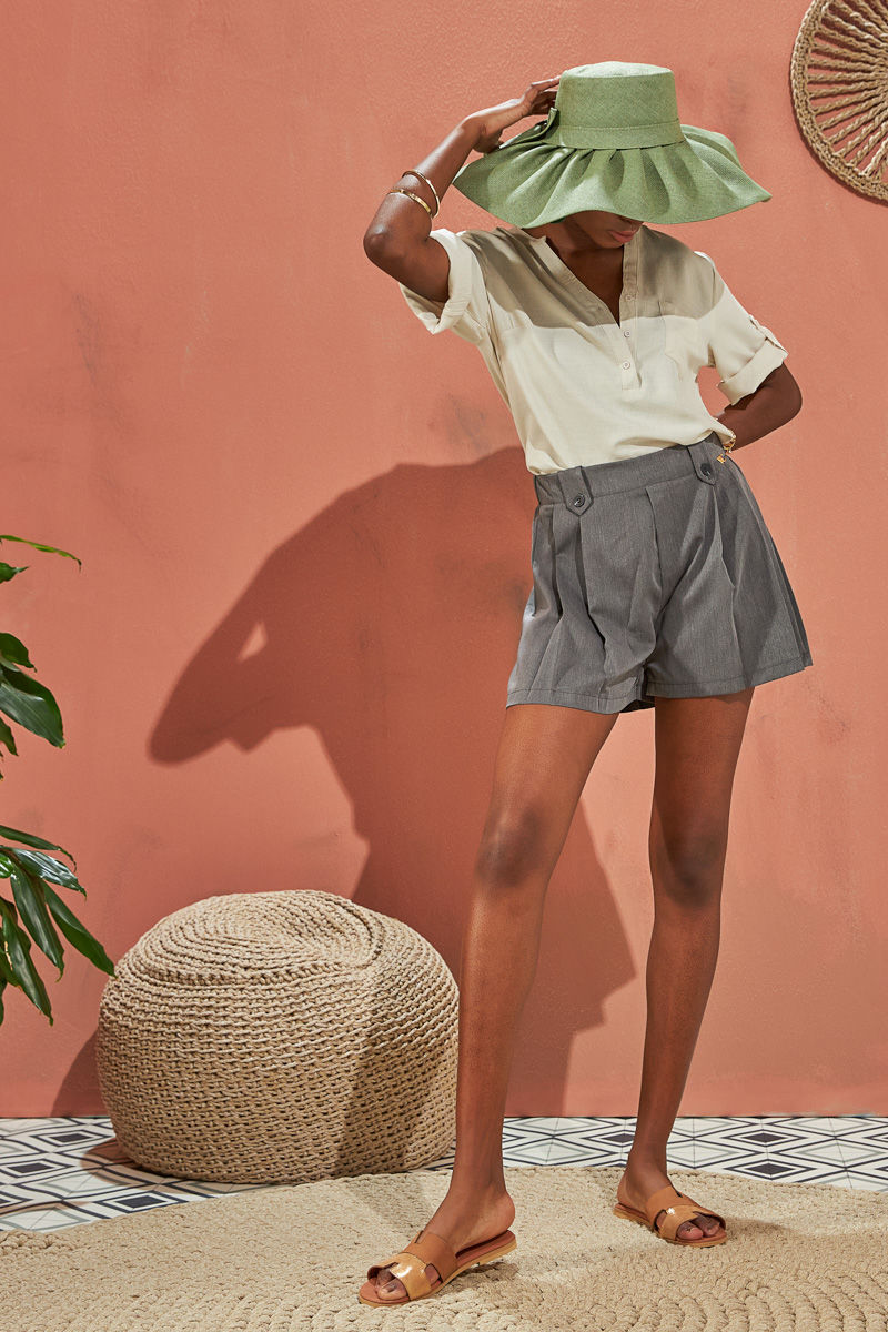 Picture of Highwaisted safari shorts