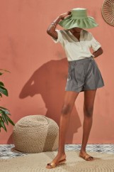 Picture of Highwaisted safari shorts