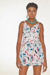 Picture of Printed playsuit