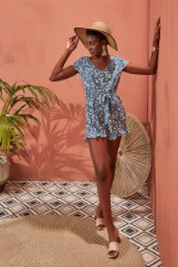 Εικόνα της Playsuit flower print