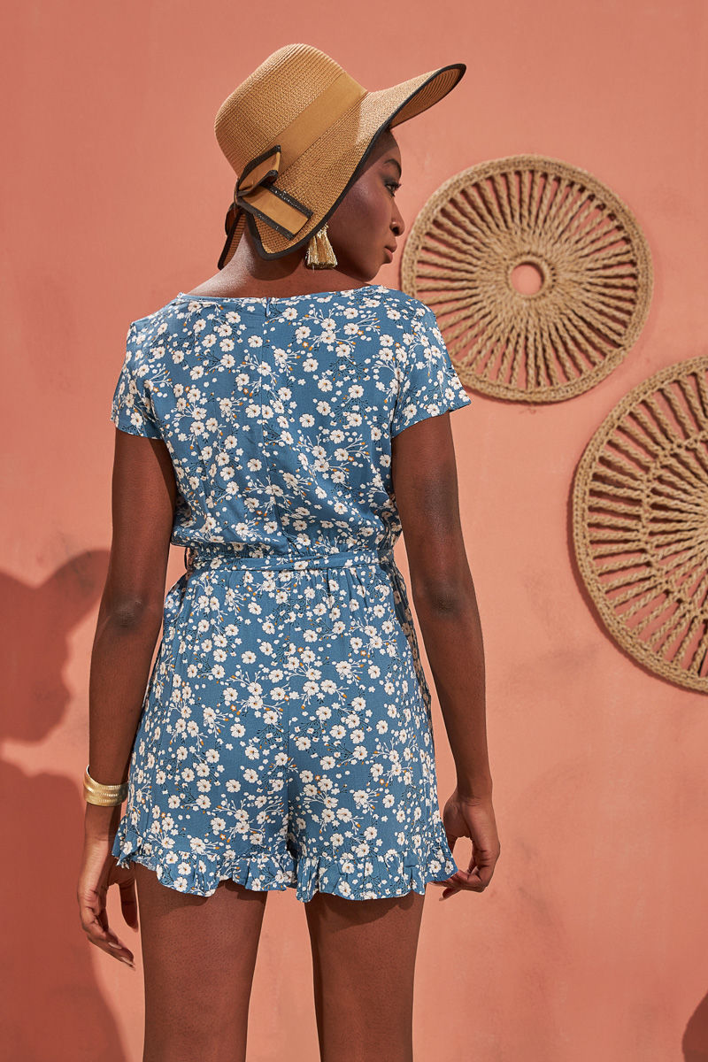 Εικόνα της Playsuit flower print