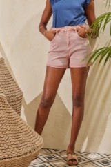 Picture of Denim high-waisted shorts