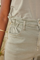 Picture of Denim high-waisted shorts
