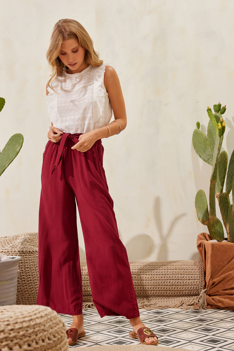 Picture of Airy pants with pockets