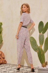 Εικόνα της Jumpsuit αέρινη liberty με τσέπες