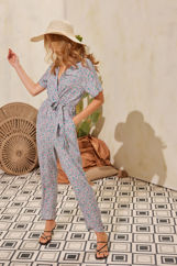 Picture of Floral jumpsuit with pockets