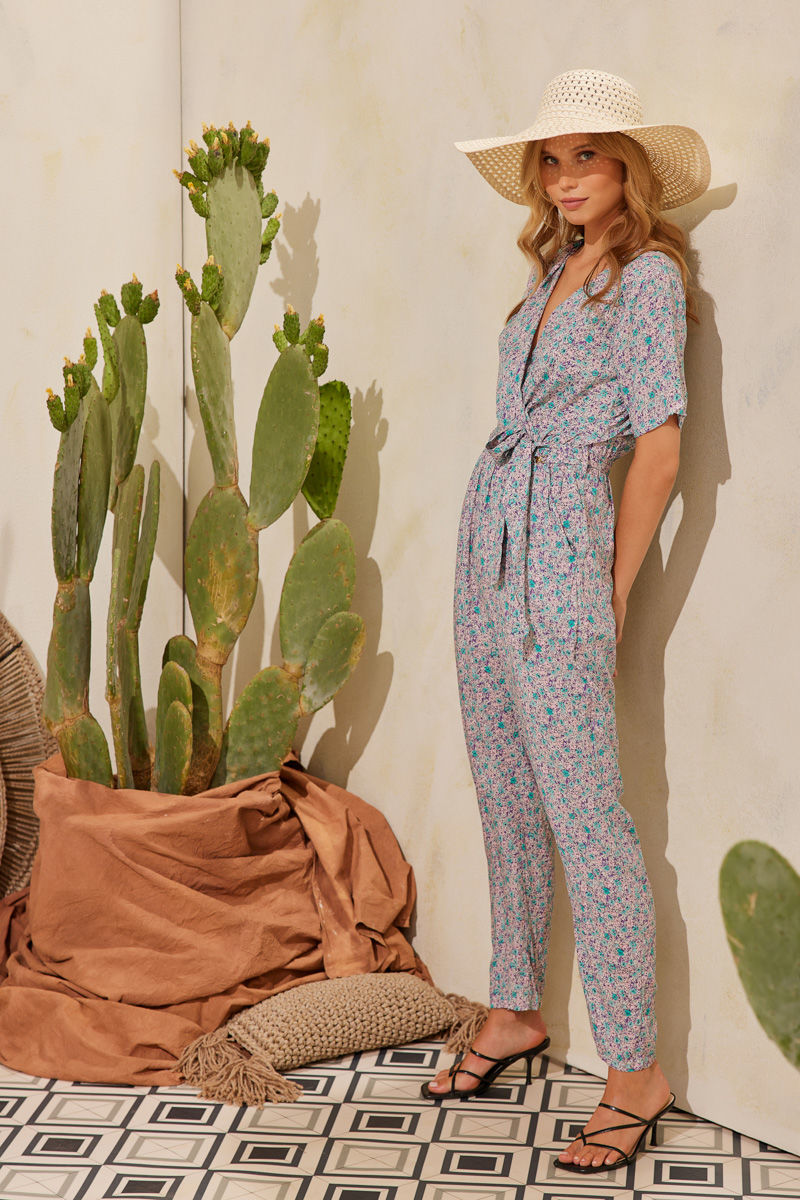 Picture of Floral jumpsuit with pockets