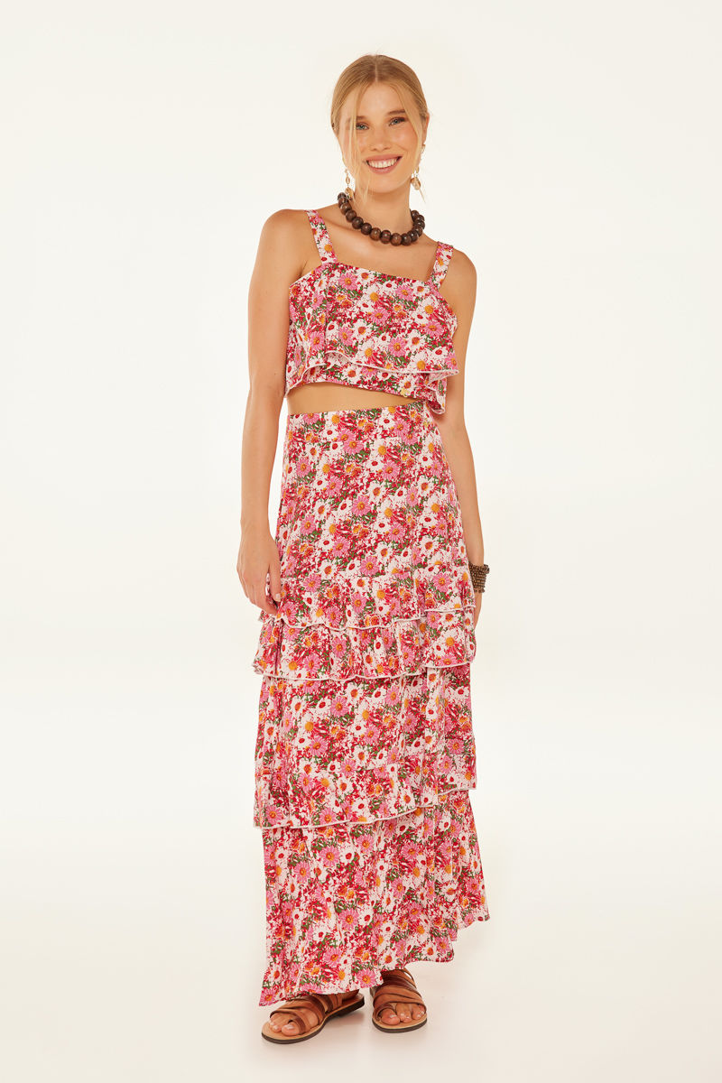 Picture of Maxi mexican skirt