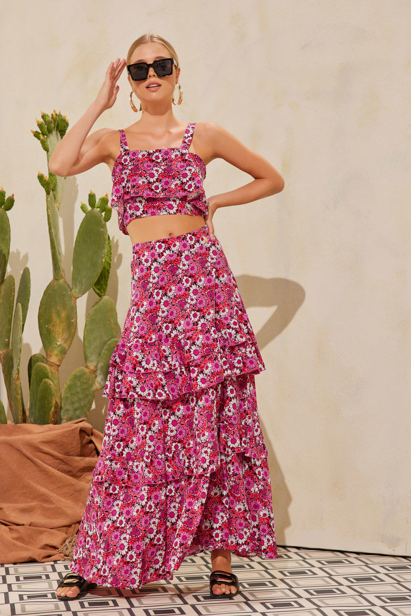 Picture of Maxi mexican skirt