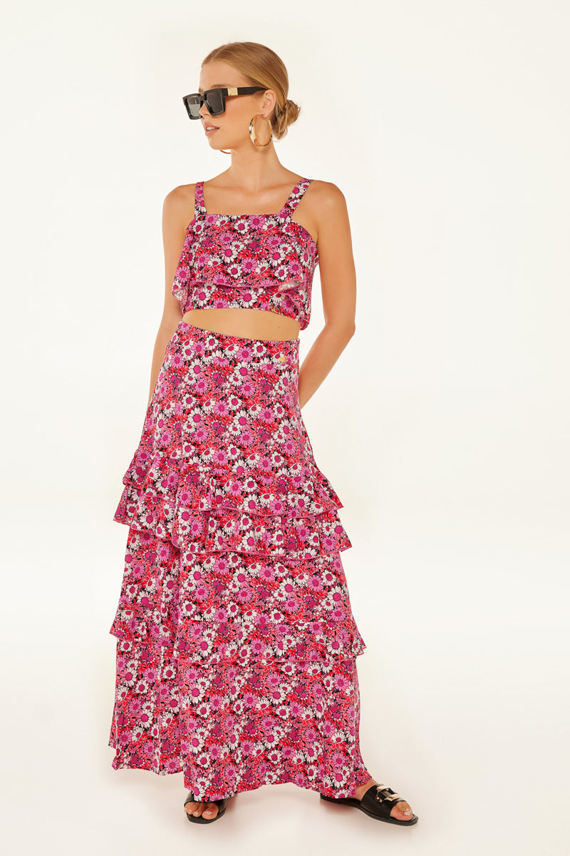 Picture of Maxi mexican skirt