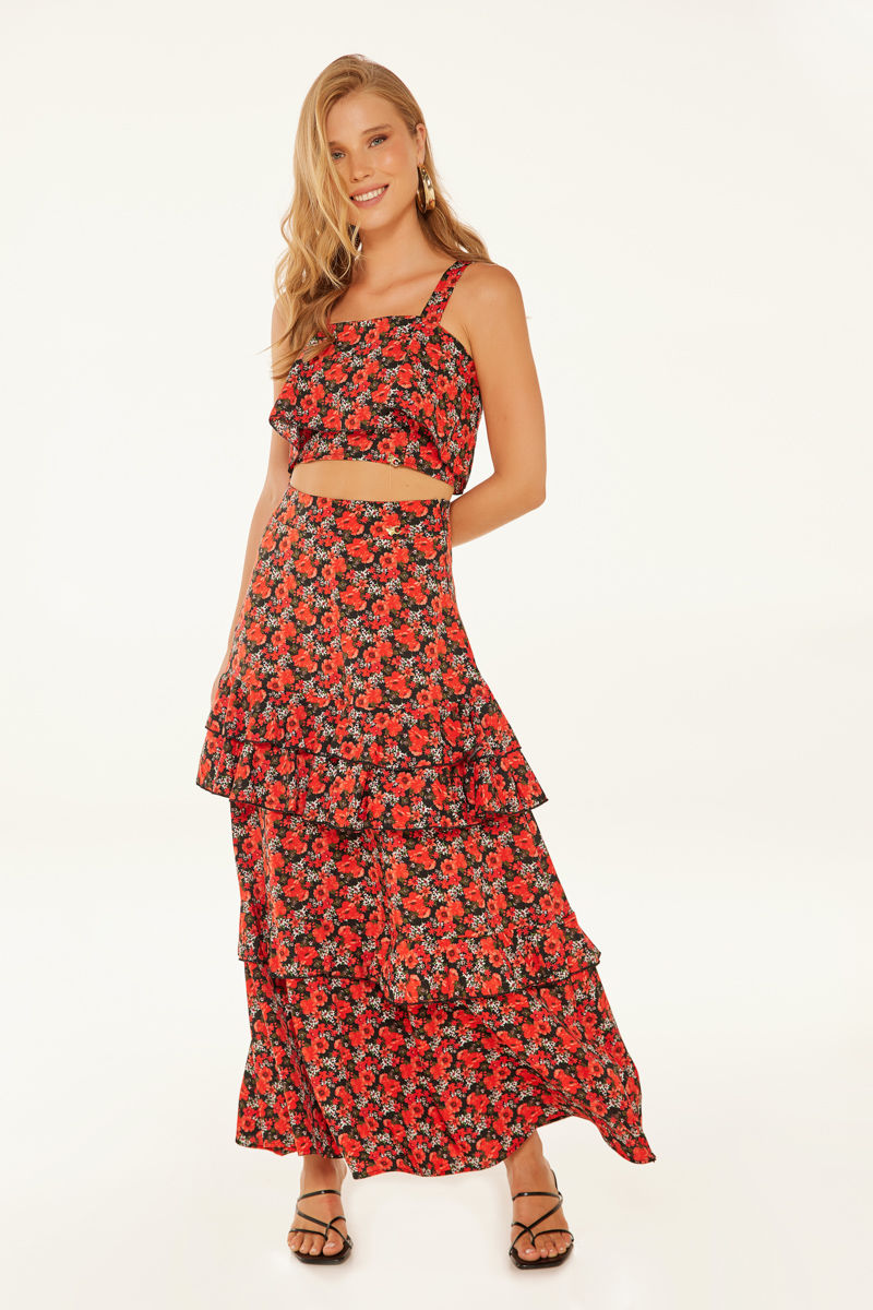 Picture of Maxi mexican skirt