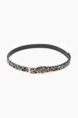 Picture of Slim animal print belt