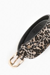 Picture of Slim animal print belt