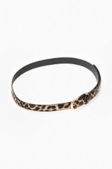 Picture of Slim animal print belt