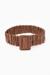 Picture of Leather look buckle belt