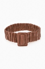 Picture of Leather look buckle belt