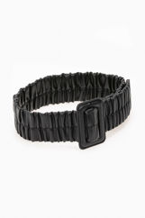 Picture of Leather look buckle belt