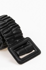 Picture of Leather look buckle belt