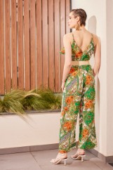 Picture of Printed ruffled jumpsuit