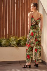 Picture of Printed ruffled jumpsuit