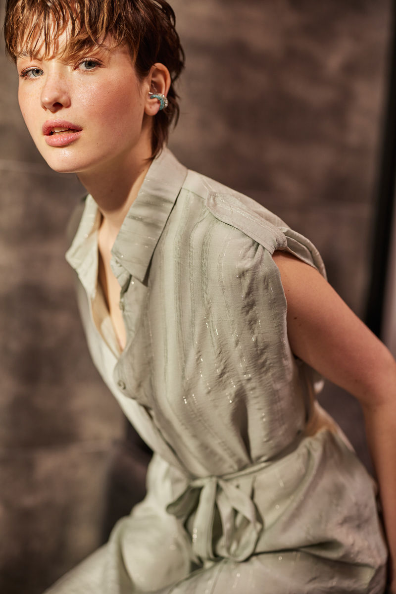 Picture of Midi shirt dress