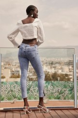 Εικόνα της Denim παντελόνι με τρουκ