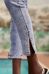 Picture of Denim jeans with studs