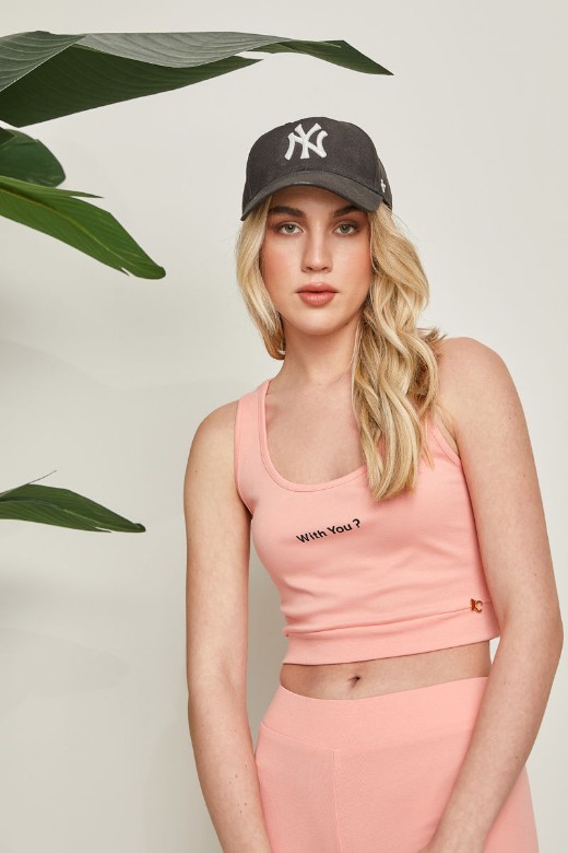 Picture of With you graphic crop top
