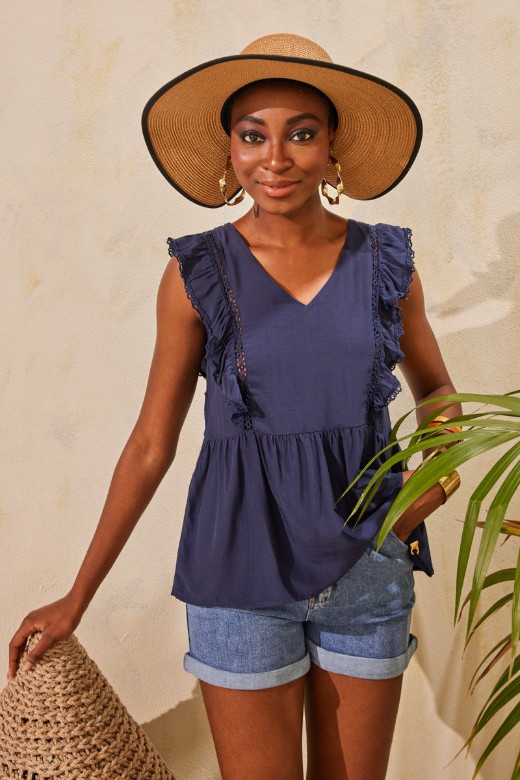 Picture of Blouse with ruffles