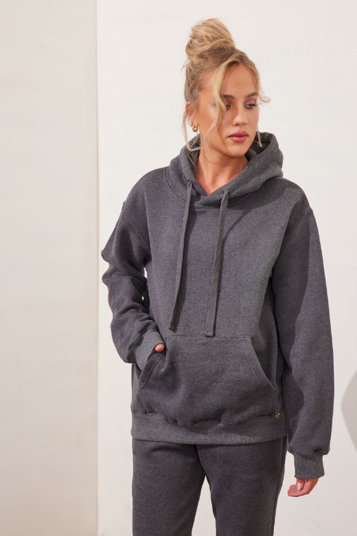 Εικόνα της Hoodie oversized με κουκούλα