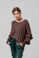 Picture of Ruffled sleeves knit sweater